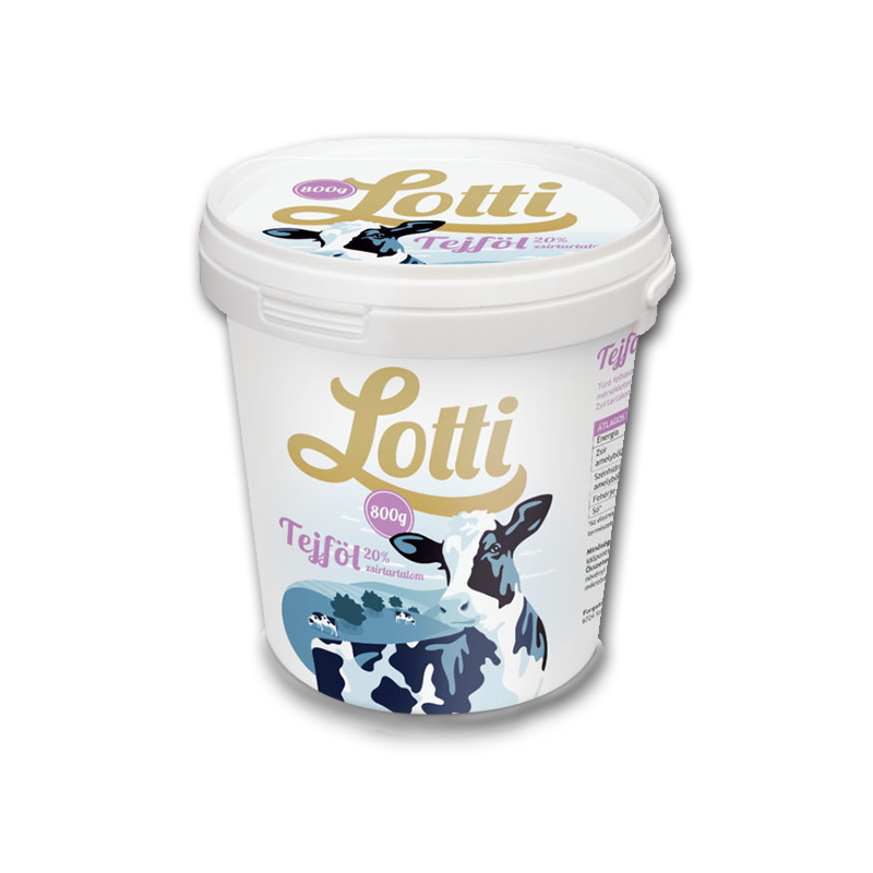 Lotti tejföl 800g